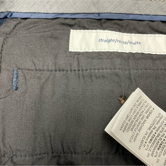 Navy Pants For Mens Amazon Essentials 38x34 - Picture 2 of 6